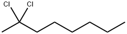 2,2-Dichlorooctane 结构式
