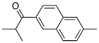 2-Methyl-6-isobutyrylnaphthalene,73652-97-8,结构式