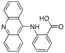 2-(9-Acridinylamino)benzoic acid 化学構造式