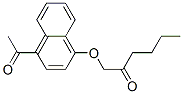 1-(4-Acetyl-1-naphtyloxy)-2-hexanone|