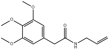 아세트아미드,N-알릴-2-(3,4,5-트리메톡시페닐)-