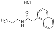 N-(2-AMINOETHYL)-1-NAPHTHALENEACETAMIDE HYDROCHLORIDE Structure