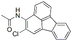 N-(2-Chlorofluoranthen-3-yl)acetamide 结构式