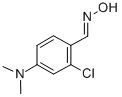 2-クロロ-4-(ジメチルアミノ)ベンズアルデヒドオキシム 化学構造式