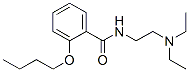 2-Butoxy-N-[2-(diethylamino)ethyl]benzamide 结构式