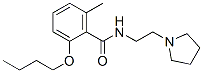 2-Butoxy-6-methyl-N-[2-(1-pyrrolidinyl)ethyl]benzamide Structure