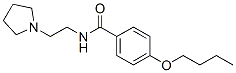 4-Butoxy-N-[2-(1-pyrrolidinyl)ethyl]benzamide Structure