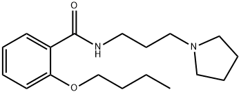 2-Butoxy-N-[3-(1-pyrrolidinyl)propyl]benzamide Structure