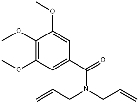 N,N-Diallyl-3,4,5-trimethoxybenzamide,73664-76-3,结构式