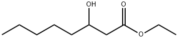 3-ヒドロキシカプリル酸エチル 化学構造式