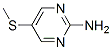 2-Pyrimidinamine, 5-(methylthio)- (9CI) Structure