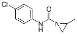 N-(p-Chlorophenyl)-2-methyl-1-aziridinecarboxamide 结构式