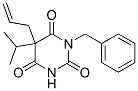 5-Allyl-1-benzyl-5-isopropyl-2,4,6(1H,3H,5H)-pyrimidinetrione 结构式