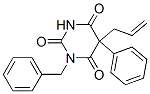 5-アリル-1-ベンジル-5-フェニル-2,4,6(1H,3H,5H)-ピリミジントリオン 化学構造式