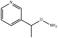 Pyridine, 3-[1-(aminooxy)ethyl]- (9CI) Structure