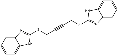 73688-71-8 2,2'-(2-Butyne-1,4-diylbisthio)bis(1H-benzimidazole)