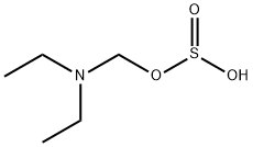 Methanol, (diethylamino)-, hydrogen sulfite (ester) (9CI) Struktur