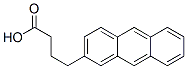 4-(2-anthryl)butanoic acid Structure