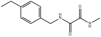 Ethanediamide, N-[(4-ethylphenyl)methyl]-N-methyl- (9CI) 结构式
