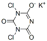 potassium 1,5-dichloro-4,6-dioxo-1,3,5-triazin-2-olate|