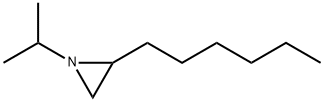 Aziridine, 2-hexyl-1-(1-methylethyl)- (9CI) Structure
