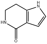 1,5,6,7-四氢-4H-吡咯并[3,2-C]吡啶-4-酮, 736990-65-1, 结构式