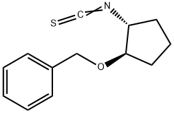 (1R,2R)-(-)-2-BENZYLOXYCYCLOPENTYL ISOTHIOCYANATE