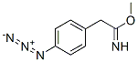 methyl 4-azidophenylacetimidate,73710-32-4,结构式