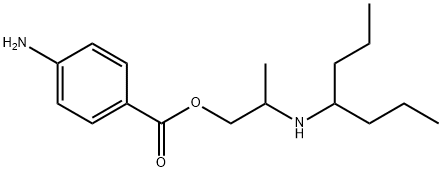 2-(1-Propylbutylamino)propyl=p-aminobenzoate|