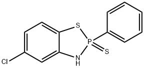 5-Chloro-2,3-dihydro-2-phenyl-1,3,2-benzothiazaphosphole 2-sulfide Structure