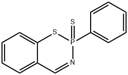 2-フェニル-2H-1,3,2-ベンゾチアザホスホリン2-スルフィド 化学構造式