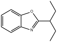 2-(1-Ethylpropyl)benzoxazole Structure