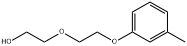 2-[2-(3-methylphenoxy)ethoxy]ethanol Structure