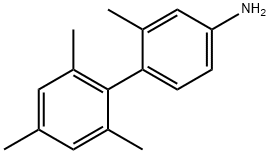 2',3,4',6'-Tetramethyl[1,1'-biphenyl]-4-amine Structure