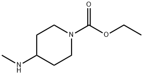 1-CARBETHOXY-4-(METHYLAMINO)PIPERIDINE Structure
