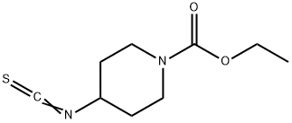 乙基 4-异硫氰基哌啶-1-甲酸基酯 结构式