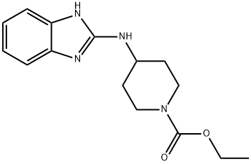 ethyl 4-(1H-benzimidazol-2-ylamino)piperidine-1-carboxylate Structure