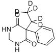 プリミドン‐D5 化学構造式