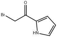 2-(溴乙酰基)吡咯 结构式