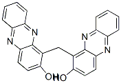 Di(2-hydroxyphenazin-1-yl)methane Struktur