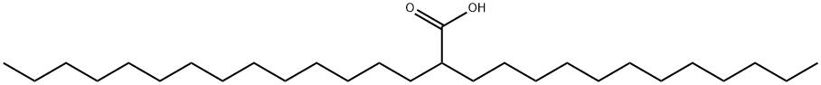 2-ドデシルヘキサデカン酸 化学構造式