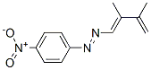 2,3-Dimethyl-1-(p-nitrophenylazo)-1,3-butadiene 结构式