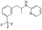 페네틸아민,알파-메틸-N-(2-피리딜)-m-트리플루오로메틸-