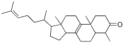 4,10,13-trimethyl-17-(6-methylhept-5-en-2-yl)-1,2,4,5,6,7,11,12,14,15,16,17-dodecahydrocyclopenta[a]phenanthren-3-one Structure