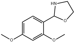 2-(2,4-Dimethoxyphenyl)oxazolidine,73771-44-5,结构式