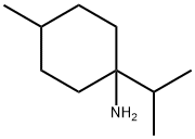 Cyclohexanamine, 4-methyl-1-(1-methylethyl)- (9CI),737715-32-1,结构式