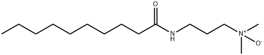 N-[3-(ジメチルアミノ)プロピル]デカンアミドN-オキシド 化学構造式