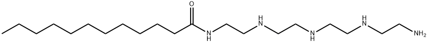 N-[2-[[2-[[2-[(2-aminoethyl)amino]ethyl]amino]ethyl]amino]ethyl]dodecanamide Structure