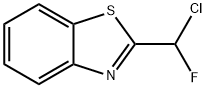 Benzothiazole, 2-(chlorofluoromethyl)- (9CI),73774-32-0,结构式