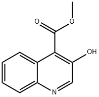 4-Quinolinecarboxylicacid,3-hydroxy-,methylester(9CI) 化学構造式